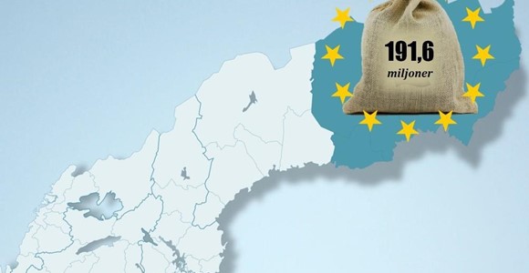 Över 190 miljoner kronor i EU-medel till Övre Norrland