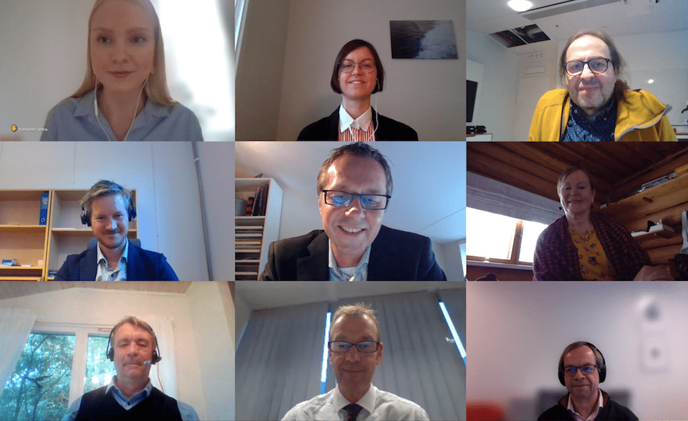 NSPA-universiteten i möte med EU:s arktiska ambassadör  