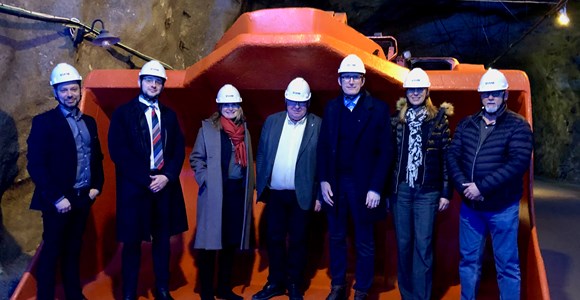 The European Commission's industrial policy director visit to Norrbotten 