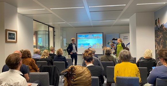 Mittuniversitetet på besök hos North Sweden