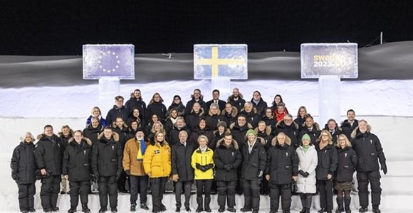 Kiruna in the spotlight during the Swedish EU presidency inauguration