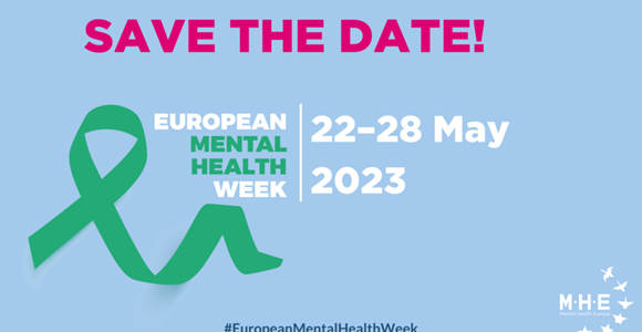 Save the date - evenemang om konst, kultur och hälsa under Europeiska veckan för psykisk hälsa 2023