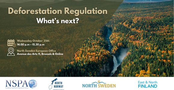 Registrera er på North Swedens seminarium om Avskogningsförordningen!