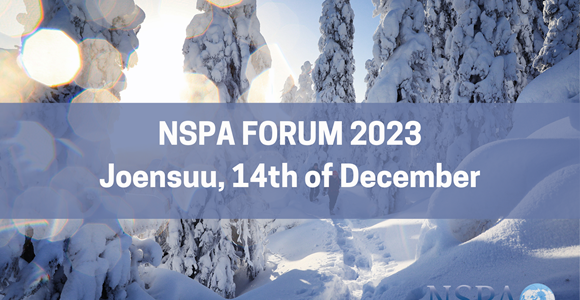 Välkommen på NSPA Forum 2023 i Joensuu 14 december