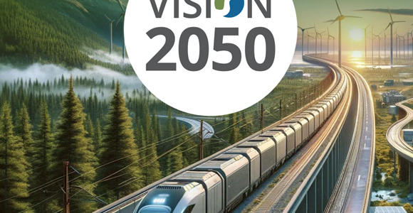 Ny vision med sikte på 2050 från Järnvägsbranschens samverkansforum 