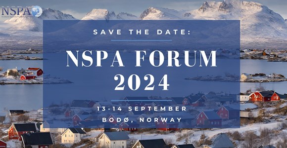 Save the date – NSPA Forum 2024 in Bodø