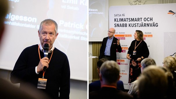 Patric Guné, Jonas Eliasson och Helena Werre, Trafikverket