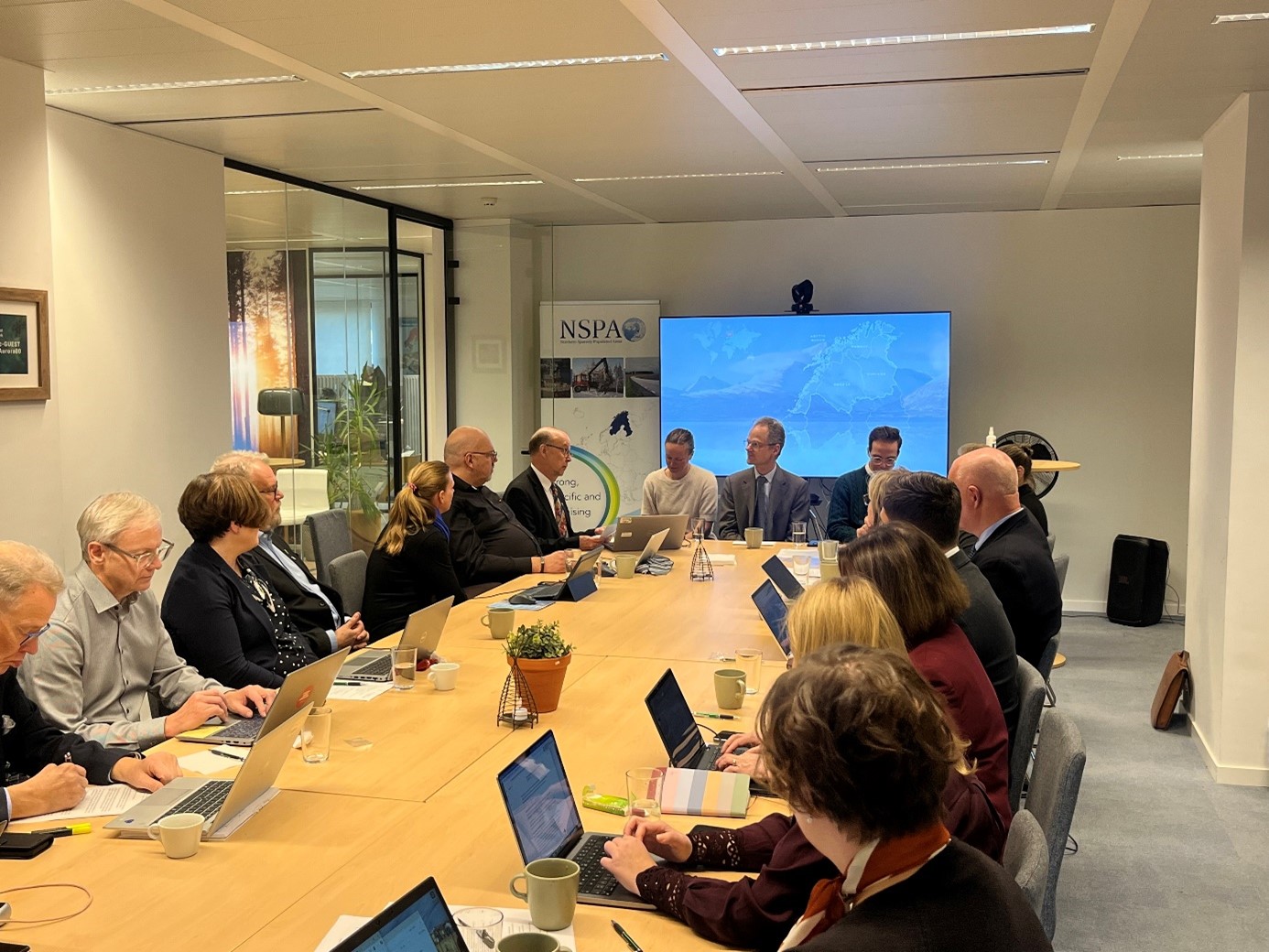 Nordkalottrådet på besök i Bryssel