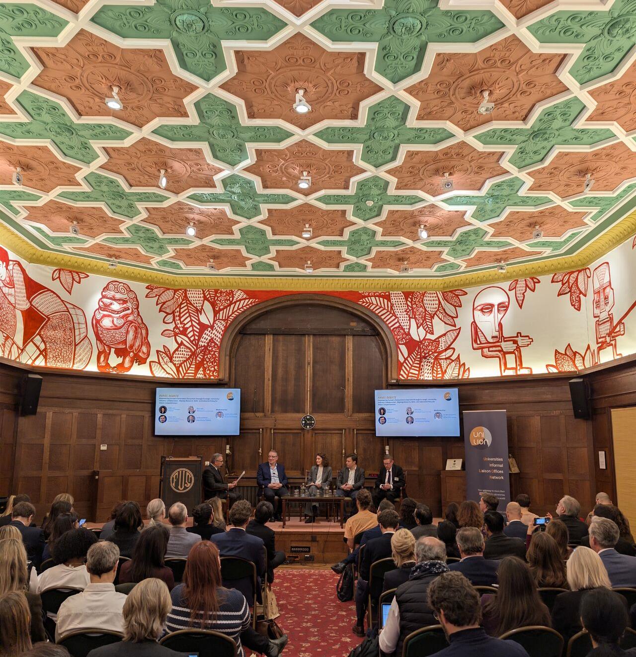 Besök från Umeå Universitet vid UnILiON forskningspolitiska möte