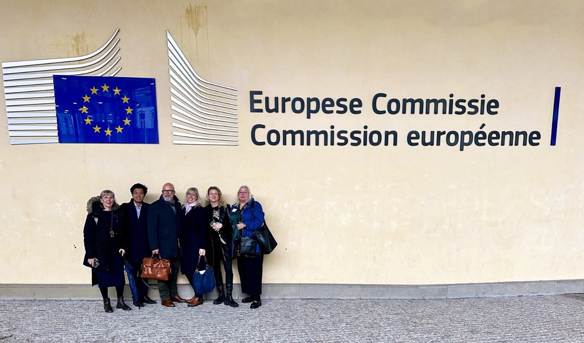 Intensiva dagar i Bryssel med fokus på transportinfrastruktur