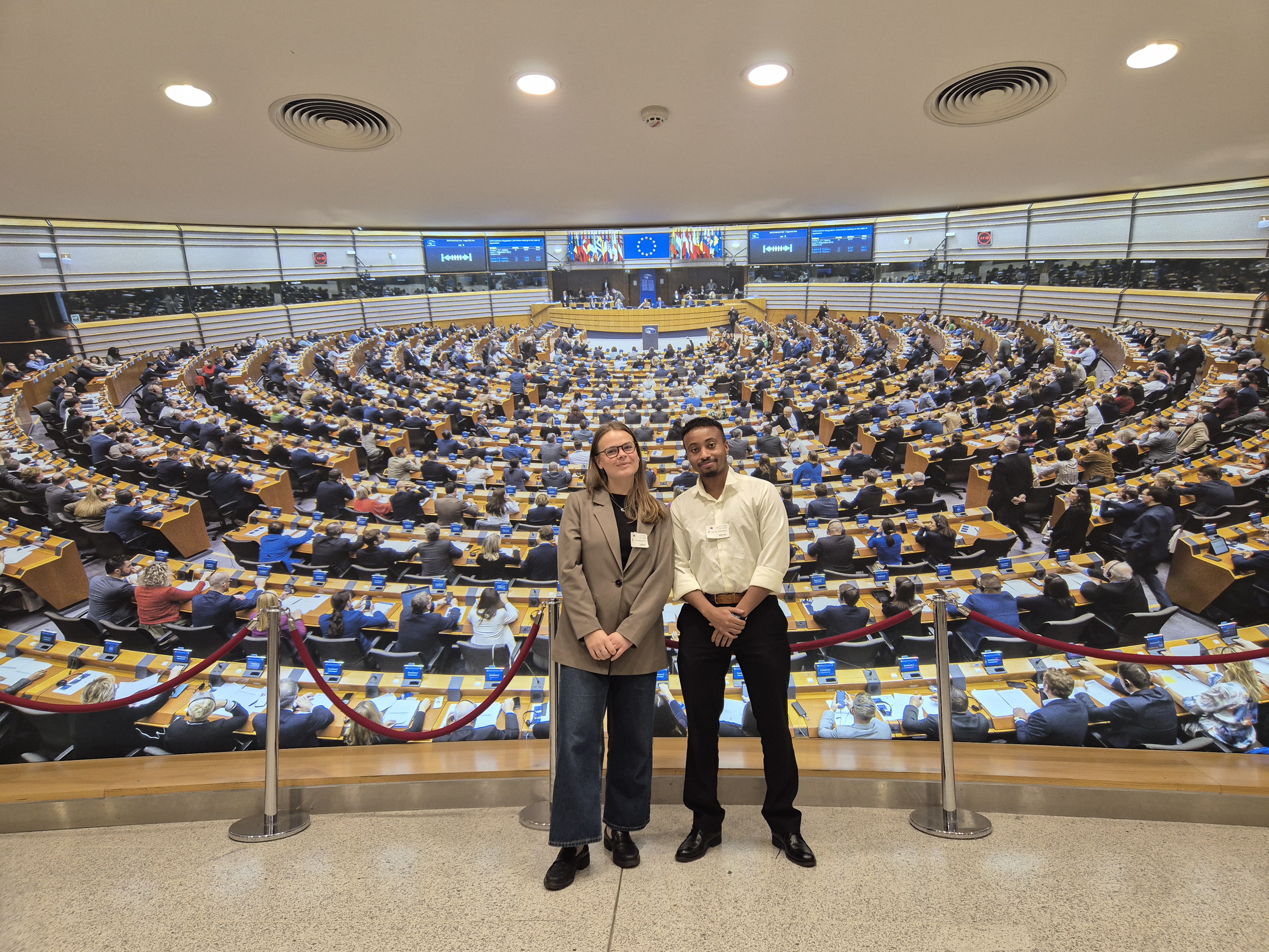 Tack till höstens praktikanter Omer och Petra!