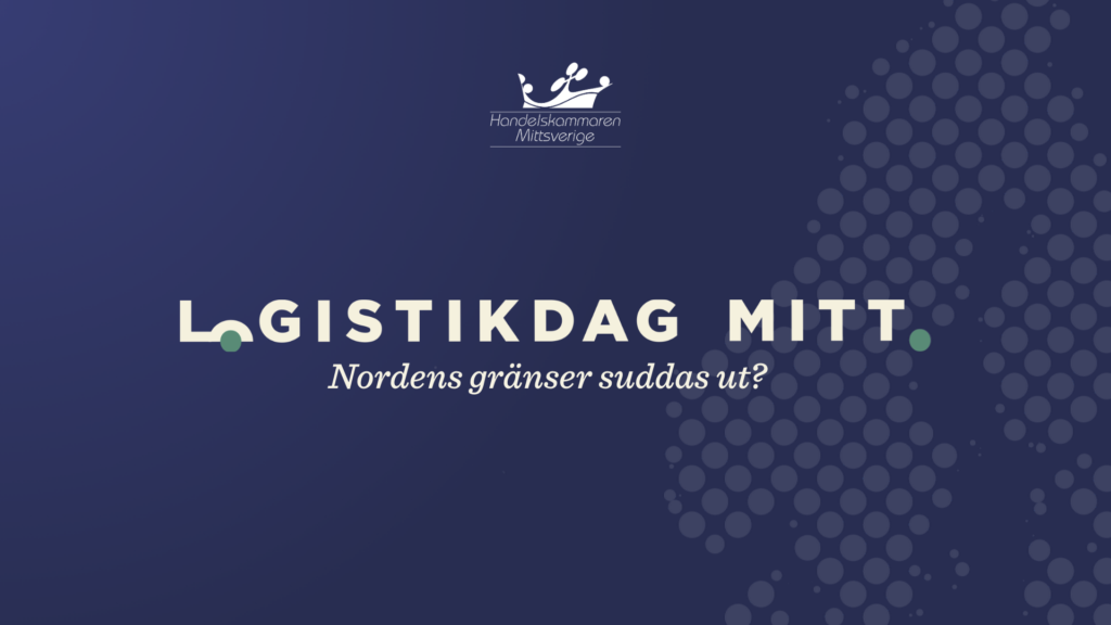 Välkommen till Logistikdag Mitt 1 oktober 2026!
